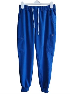 Figs Zamora Jogger Scrub Pants Tapered Leg Cuffed Ankle